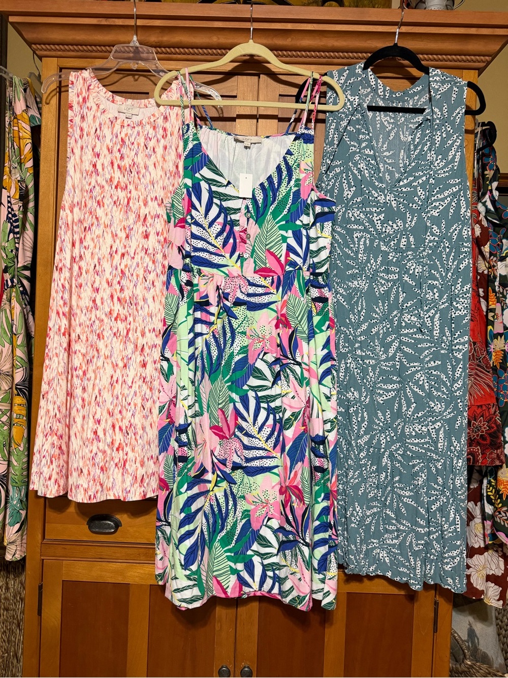 3 LOFT dresses for 1 price. In excellent condition.